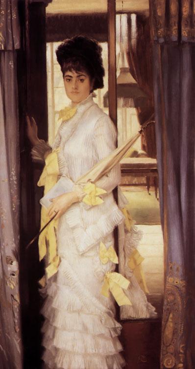 James Tissot A Portrait (Miss Lloyd) (nn01) France oil painting art